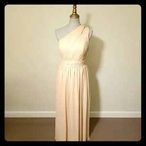 Azazie molly champagne bridesmaid dress